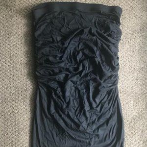 Shirred T-shirt Midi Skirt from Three Dots